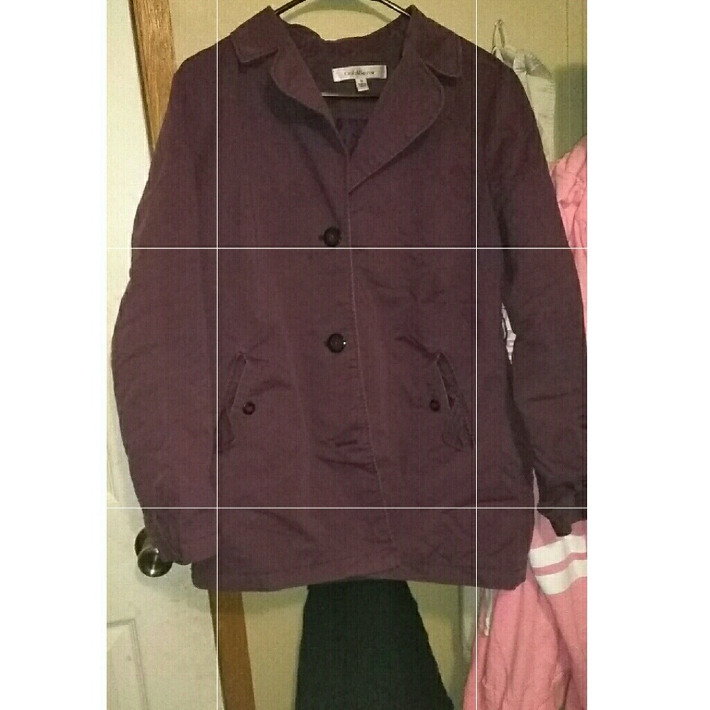 Burgundy Croft & Barrow Jacket